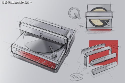 嘉合優品 以老式錄音機為靈感的薄煎餅制作設備，讓美食與復古設計完美融合